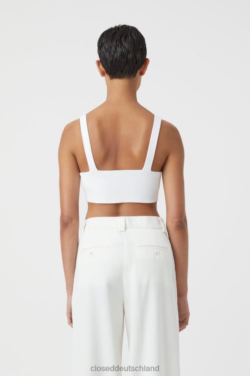Kleidung Weiß 0RP8Z1840 CLOSED gestrickter BH Frauen