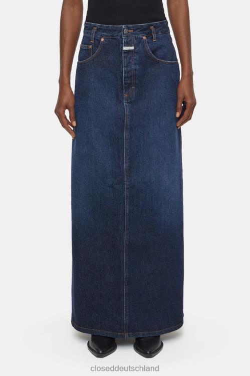 Kleidung Dunkelblau 0RP8Z612 CLOSED Jeansrock Frauen