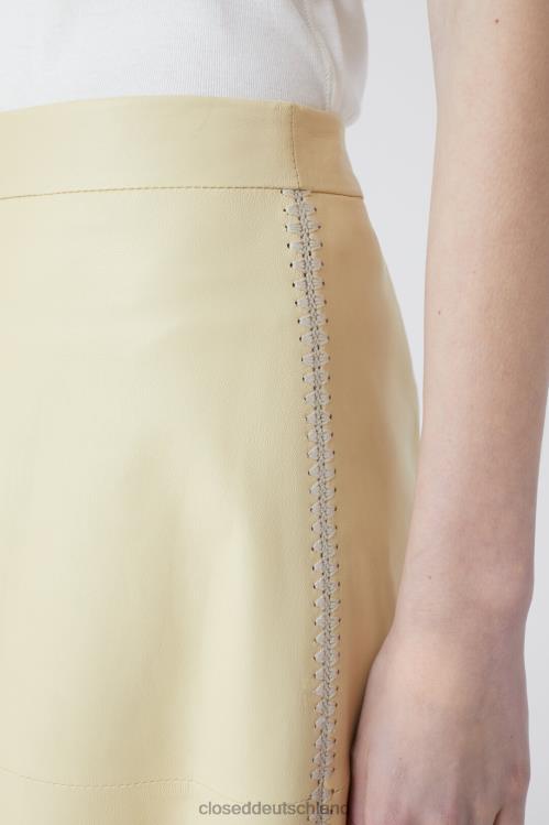 Kleidung Holunder 0RP8Z1787 CLOSED Rock aus Nappaleder Frauen