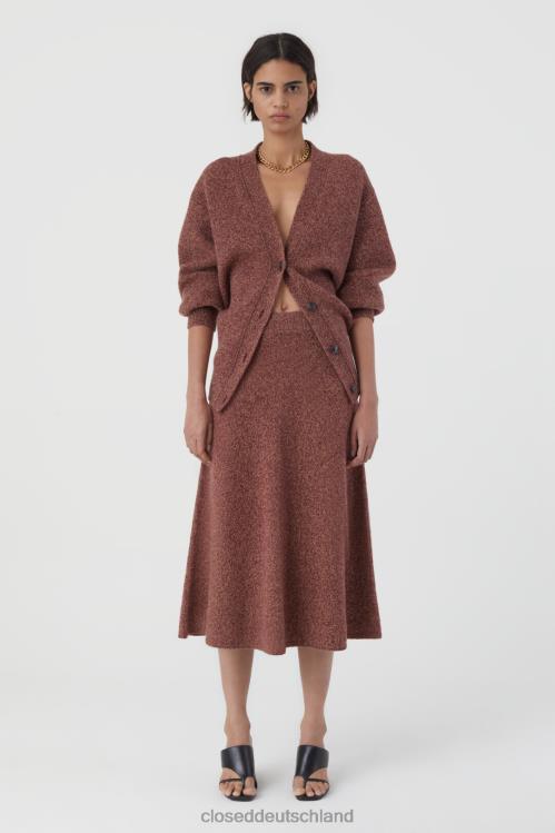 Kleidung Marmelade 0RP8Z617 CLOSED gestrickter Rock Frauen