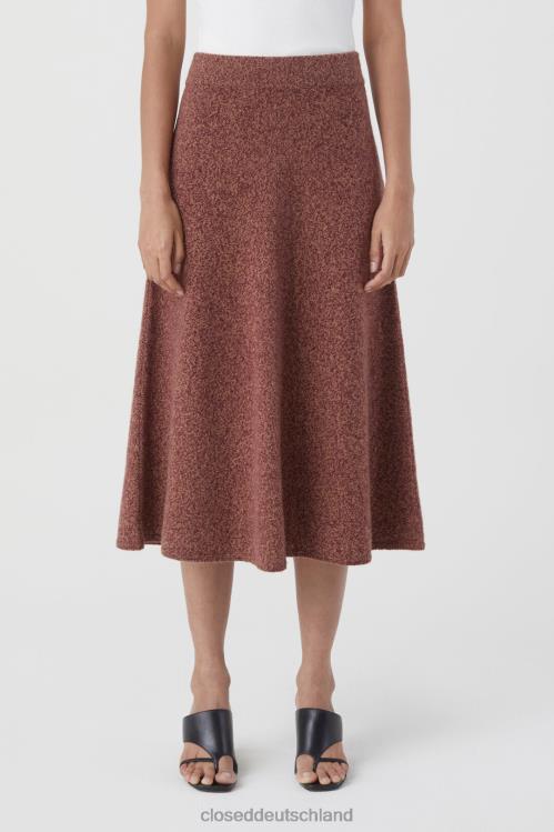 Kleidung Marmelade 0RP8Z617 CLOSED gestrickter Rock Frauen