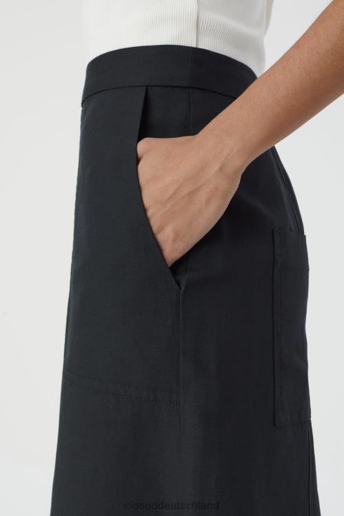 Kleidung Schwarz 0RP8Z1789 CLOSED Midirock Frauen