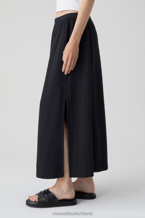 Kleidung Schwarz 0RP8Z1790 CLOSED Rock mit Rüschen Frauen