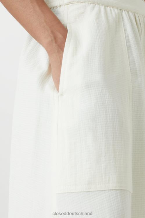 Kleidung naturfarben 0RP8Z1783 CLOSED langer Baumwollrock Frauen