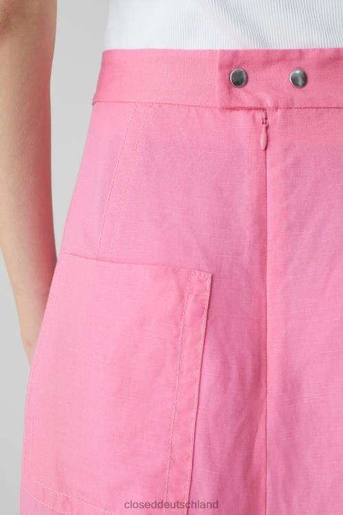 Kleidung rosa Lilien 0RP8Z1788 CLOSED Midirock Frauen