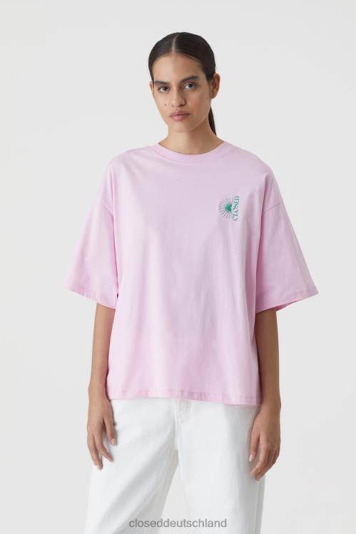 Kleidung Dahlie rosa 0RP8Z1704 CLOSED Bedrucktes Hemd Frauen