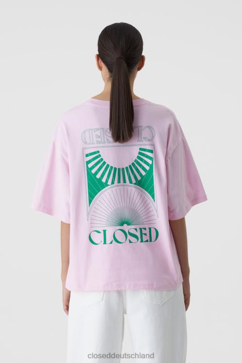 Kleidung Dahlie rosa 0RP8Z1704 CLOSED Bedrucktes Hemd Frauen