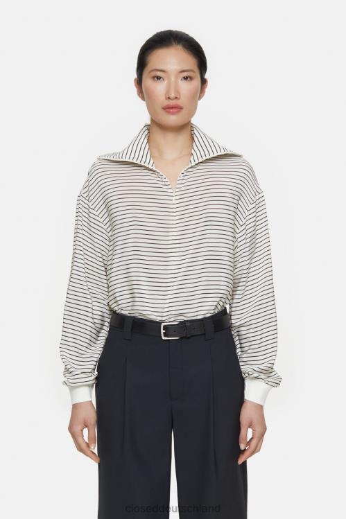 Kleidung Elfenbein 0RP8Z472 CLOSED Trainingsbluse Frauen
