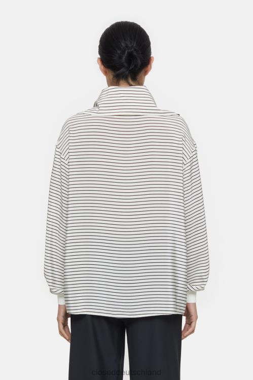 Kleidung Elfenbein 0RP8Z472 CLOSED Trainingsbluse Frauen