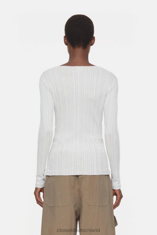 Kleidung Elfenbein 0RP8Z512 CLOSED lange Ärmel Frauen