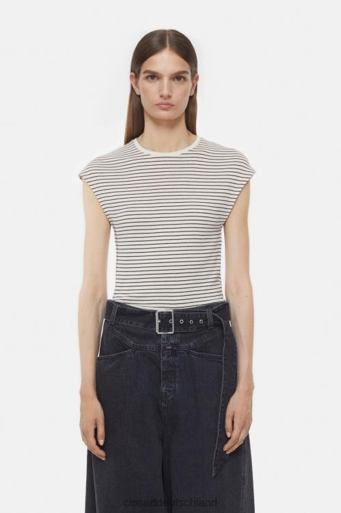 Kleidung Elfenbein 0RP8Z527 CLOSED Hemd mit Flügelärmeln Frauen