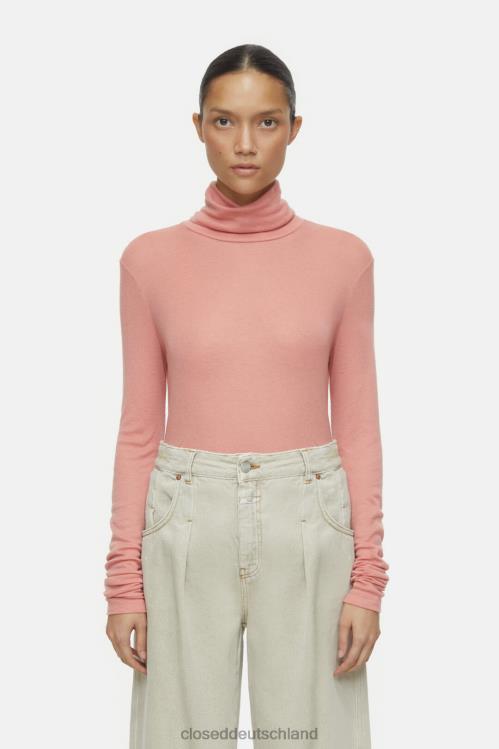 Kleidung Rosenstaub 0RP8Z525 CLOSED Rollkragen-Langarmshirt Frauen