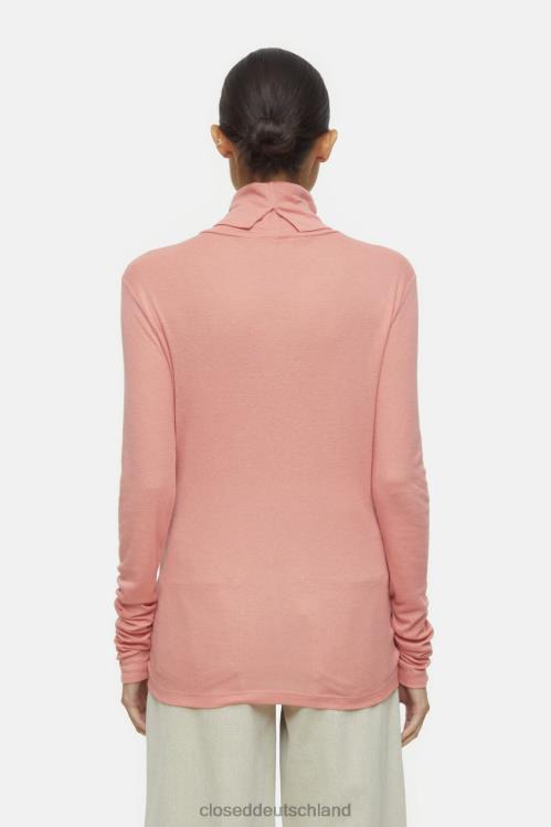 Kleidung Rosenstaub 0RP8Z525 CLOSED Rollkragen-Langarmshirt Frauen