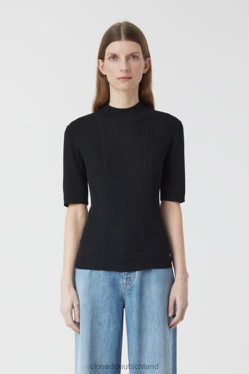 Kleidung Schwarz 0RP8Z1490 CLOSED Strickshirt Frauen