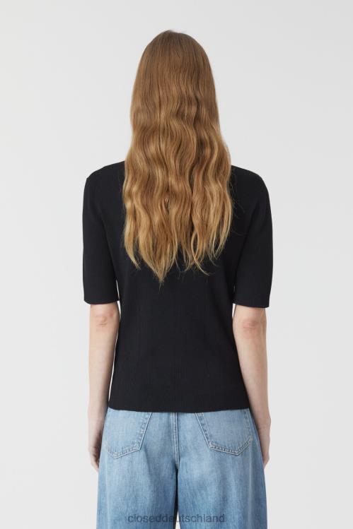 Kleidung Schwarz 0RP8Z1490 CLOSED Strickshirt Frauen