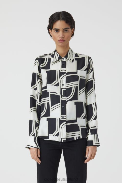 Kleidung Schwarz 0RP8Z439 CLOSED Seidenbluse Frauen
