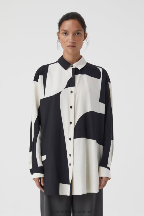 Kleidung Schwarz 0RP8Z448 CLOSED Langarmbluse Frauen