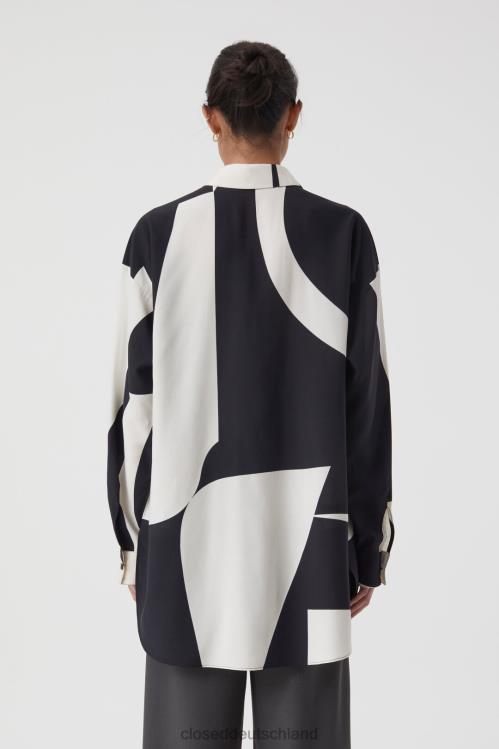 Kleidung Schwarz 0RP8Z448 CLOSED Langarmbluse Frauen