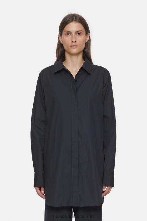 Kleidung Schwarz 0RP8Z449 CLOSED lange Bluse Frauen