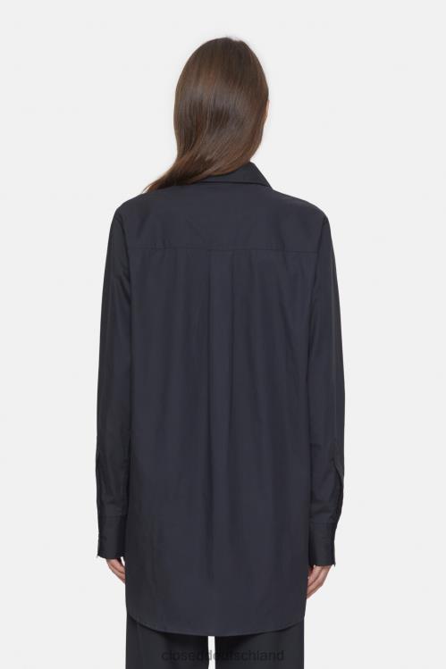 Kleidung Schwarz 0RP8Z449 CLOSED lange Bluse Frauen