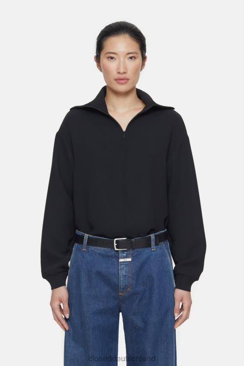 Kleidung Schwarz 0RP8Z477 CLOSED Trainingsbluse Frauen