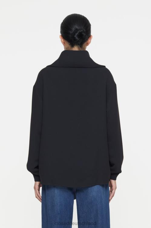 Kleidung Schwarz 0RP8Z477 CLOSED Trainingsbluse Frauen