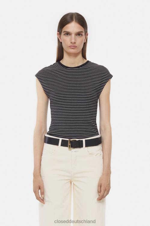 Kleidung Schwarz 0RP8Z559 CLOSED Hemd mit Flügelärmeln Frauen