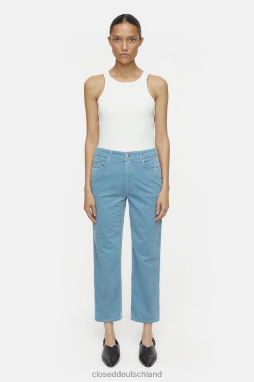 Kleidung blaues Wasser 0RP8Z183 CLOSED Cordhose im Milo-Stil Frauen