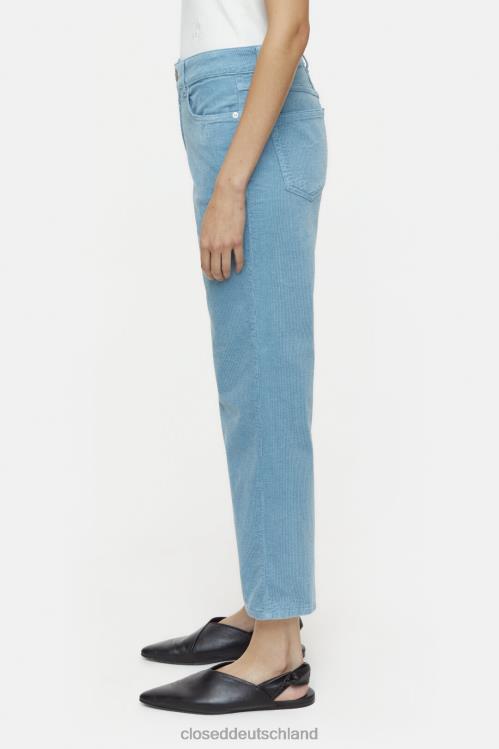 Kleidung blaues Wasser 0RP8Z183 CLOSED Cordhose im Milo-Stil Frauen