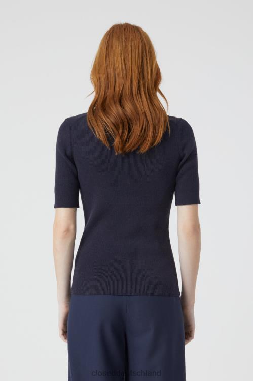 Kleidung dunkle Nacht 0RP8Z1514 CLOSED Polo Hemd Frauen