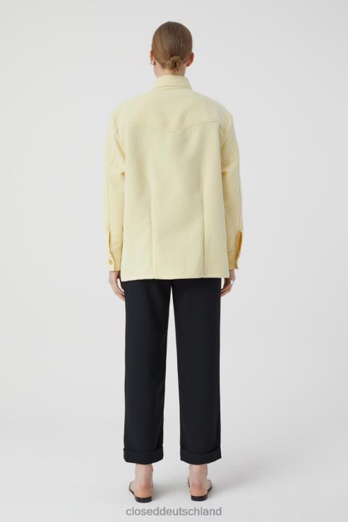 Kleidung gelbe Orchidee 0RP8Z1423 CLOSED Westernhemd Frauen