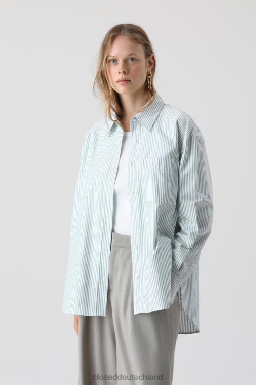 Kleidung grüne Patina 0RP8Z1557 CLOSED Longshirt aus Bio-Baumwolle Frauen