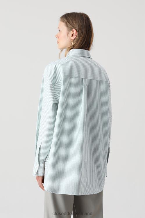 Kleidung grüne Patina 0RP8Z1557 CLOSED Longshirt aus Bio-Baumwolle Frauen