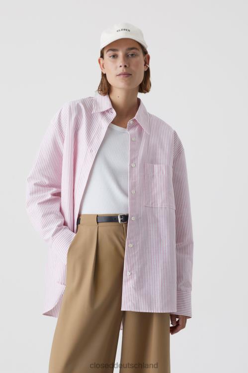 Kleidung helle Orchidee 0RP8Z1556 CLOSED Longshirt aus Bio-Baumwolle Frauen