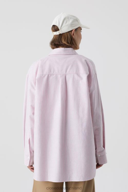 Kleidung helle Orchidee 0RP8Z1556 CLOSED Longshirt aus Bio-Baumwolle Frauen