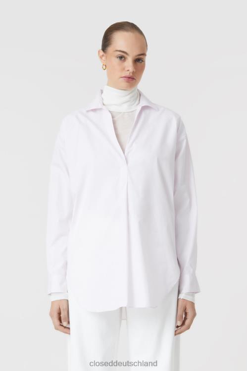 Kleidung helle Orchidee 0RP8Z1566 CLOSED übergroße Bluse Frauen