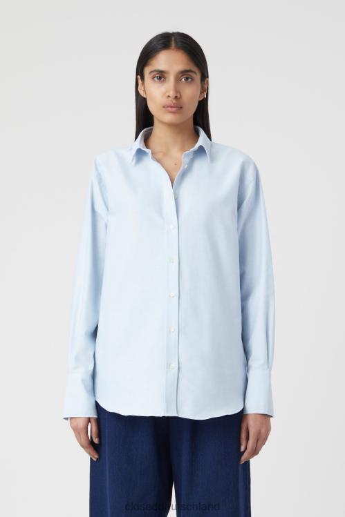 Kleidung heller Ozean 0RP8Z1571 CLOSED Hemdbluse Frauen