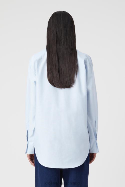 Kleidung heller Ozean 0RP8Z1571 CLOSED Hemdbluse Frauen