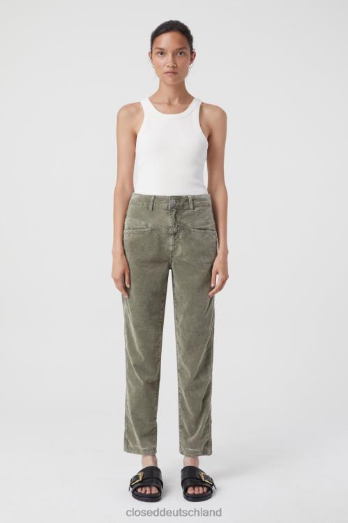 Kleidung Armeegrün 0RP8Z229 CLOSED Pedalschieber im Hosenstil Frauen