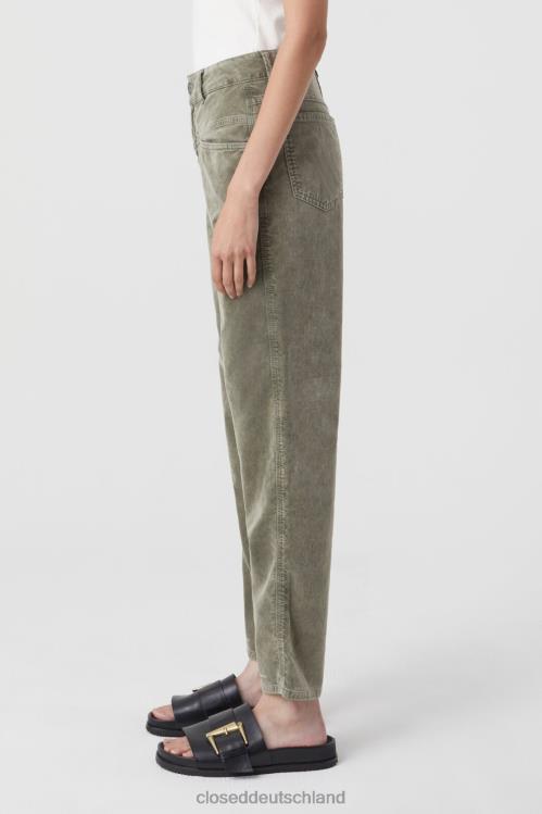 Kleidung Armeegrün 0RP8Z229 CLOSED Pedalschieber im Hosenstil Frauen