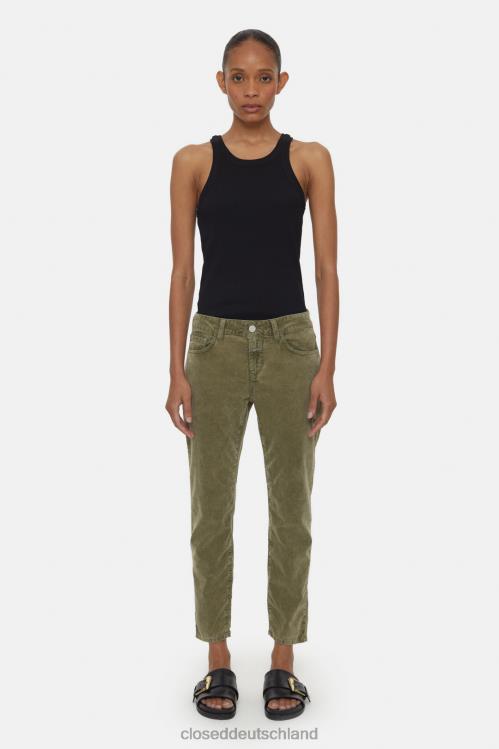 Kleidung Armeegrün 0RP8Z248 CLOSED Bäckerhose Frauen