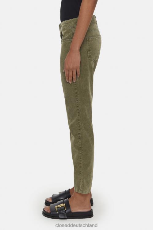 Kleidung Armeegrün 0RP8Z248 CLOSED Bäckerhose Frauen