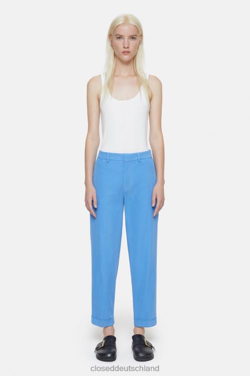 Kleidung Chambrayblau 0RP8Z215 CLOSED Hosenstil Auckley 8 Frauen