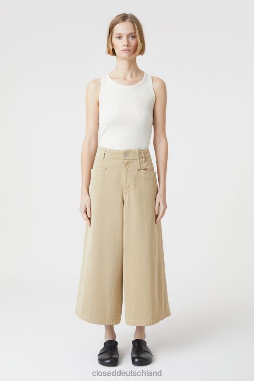 Kleidung Chinobeige 0RP8Z197 CLOSED Hose im Campton-Stil Frauen