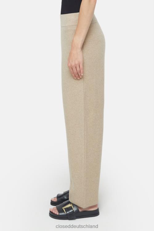 Kleidung Chinobeige 0RP8Z203 CLOSED Gestrickte Jogginghose im Hosenstil Frauen