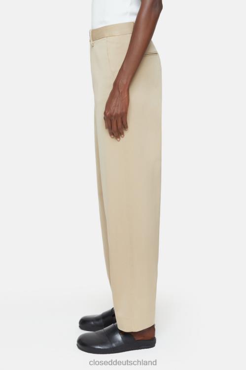 Kleidung Chinobeige 0RP8Z212 CLOSED Hosenstil Earls Frauen
