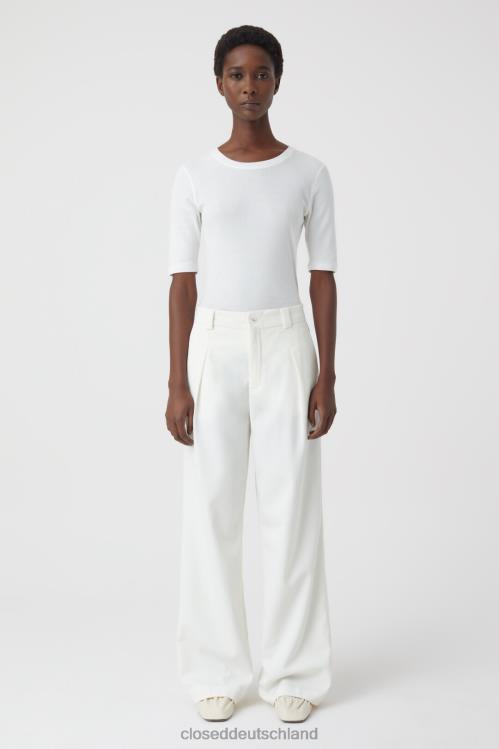 Kleidung Elfenbein 0RP8Z1297 CLOSED Hosen-Stil Brooks Frauen