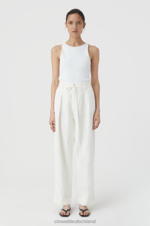 Kleidung Elfenbein 0RP8Z1365 CLOSED Hosenstil Reydon Frauen