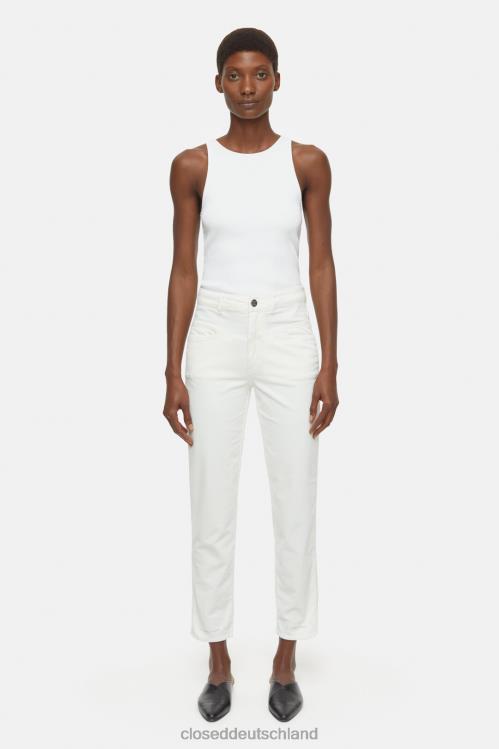 Kleidung Elfenbein 0RP8Z233 CLOSED Pedalschieber im Hosenstil Frauen