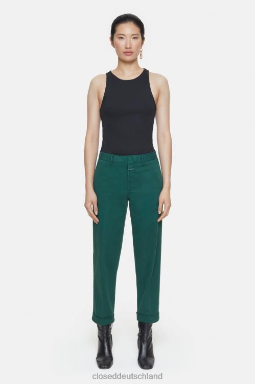 Kleidung Farngrün 0RP8Z218 CLOSED Hosenstil Auckley 8 Frauen